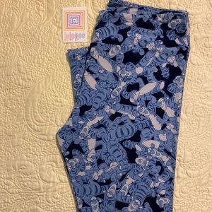 Disney Tigger LuLaRoe leggings size TC